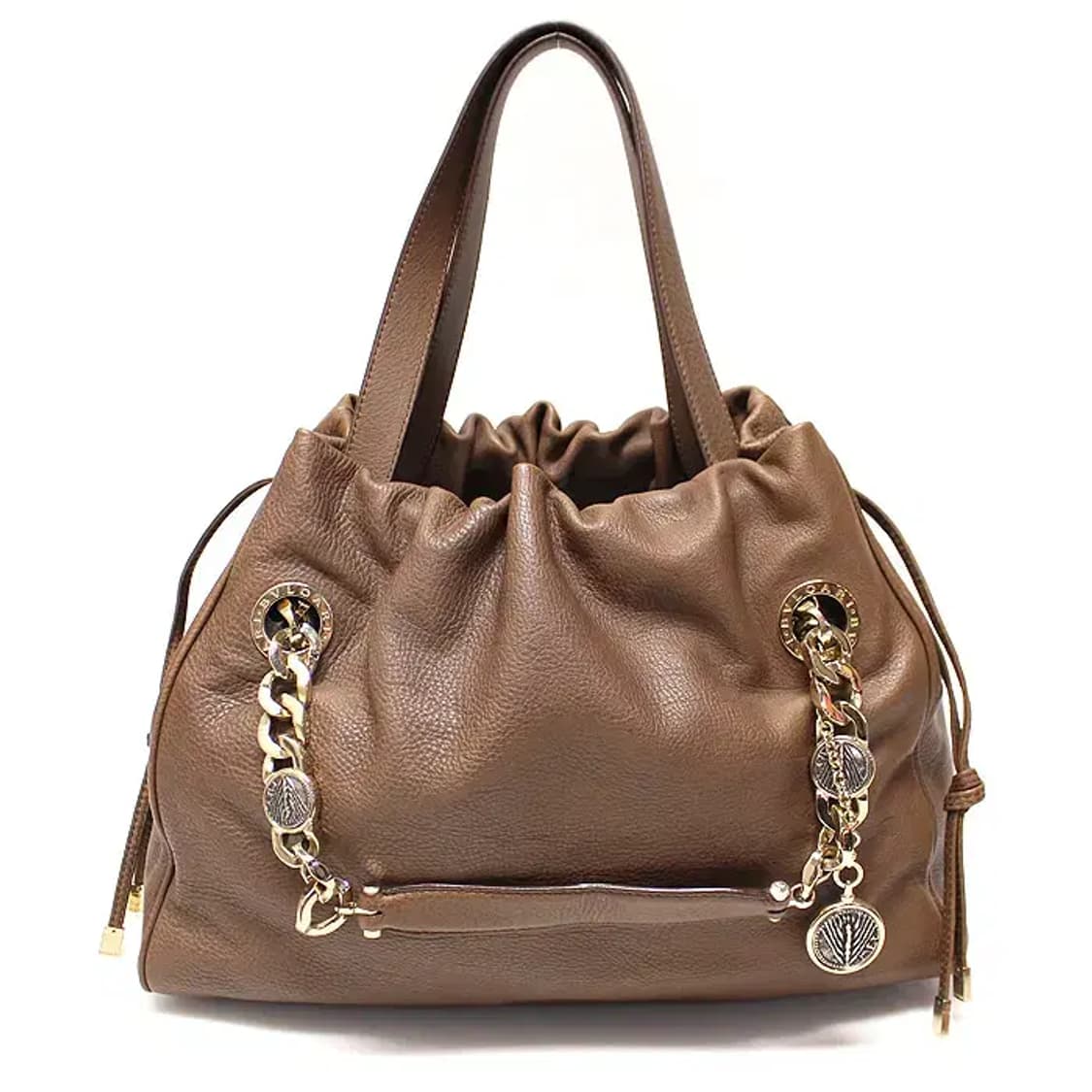 불가리 35056 드로우스트링 금장 체인 모네떼 2WAY 16093BV 상품이미지1