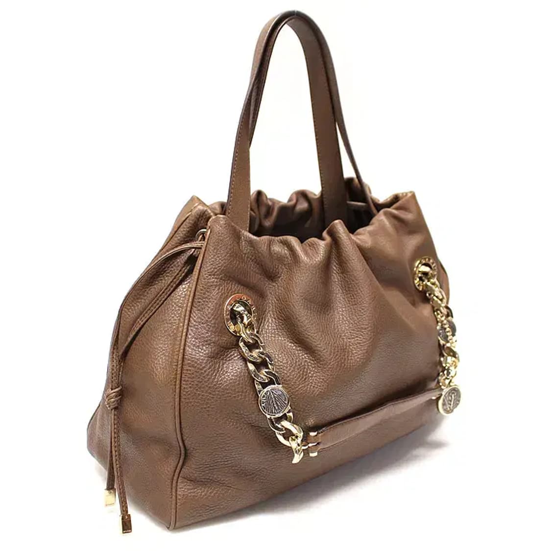 불가리 35056 드로우스트링 금장 체인 모네떼 2WAY 16093BV 상품이미지3