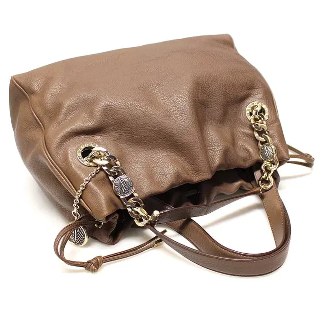 불가리 35056 드로우스트링 금장 체인 모네떼 2WAY 16093BV 상품이미지4