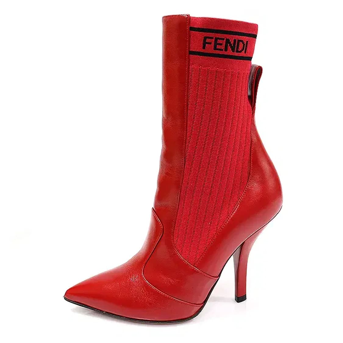 펜디 8T6645 니트 하이힐 삭스 여성 앵클 부츠 CO22391FD 상품이미지4