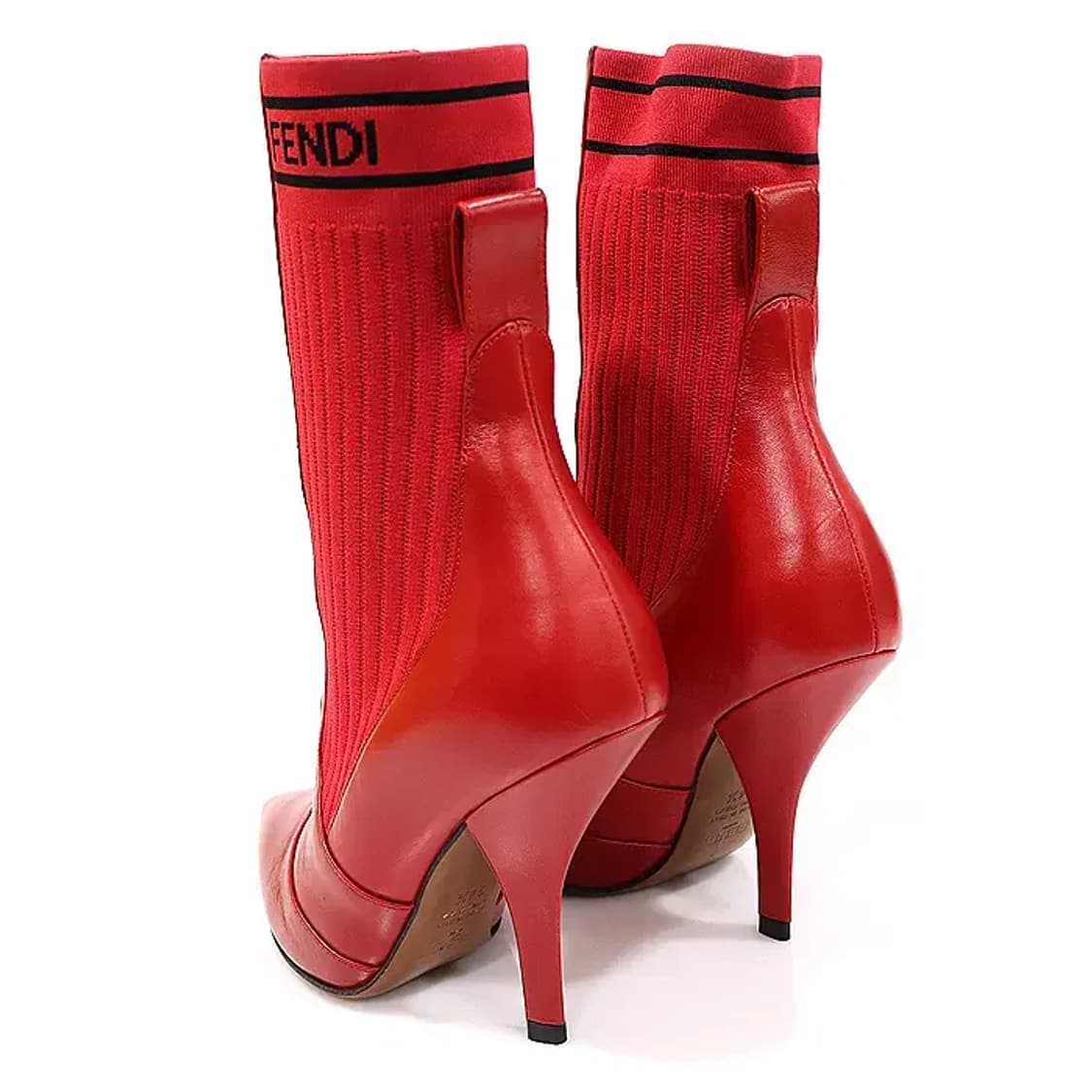 펜디 8T6645 니트 하이힐 삭스 여성 앵클 부츠 CO22391FD 상품이미지5