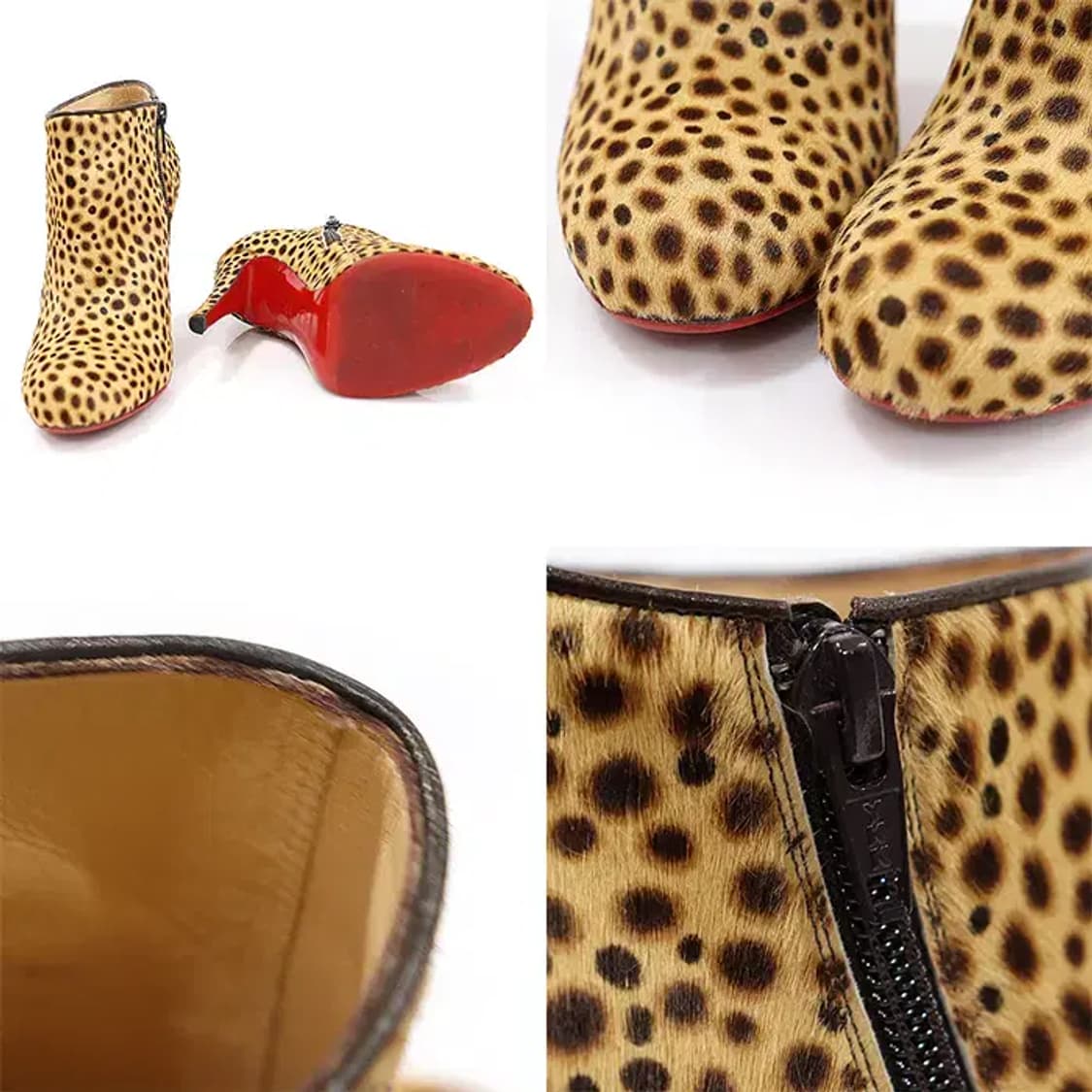 크리스찬루부탱 3120105 포니헤어 앵클 부츠 CO25477CL 상품이미지6