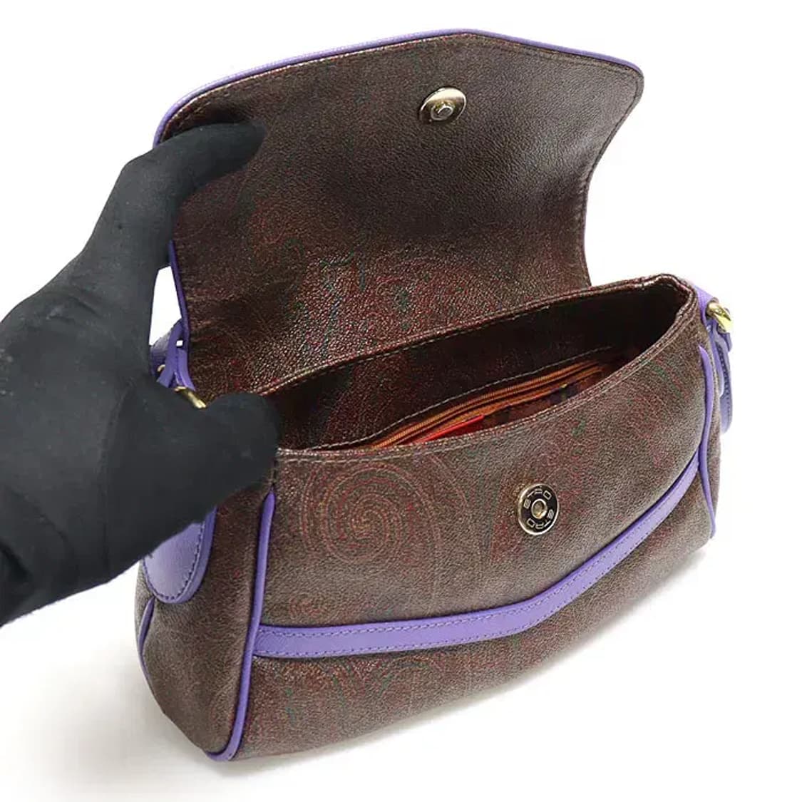 에트로 1D479-2105 PVC 페이즐리 플랩 숄더백 69321ET 상품이미지5