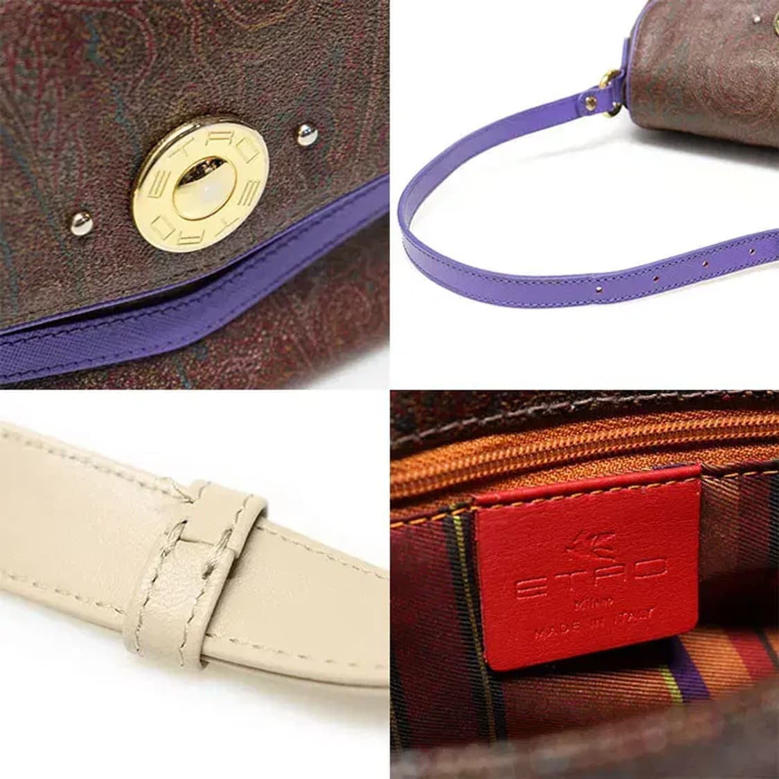 에트로 1D479-2105 PVC 페이즐리 플랩 숄더백 69321ET 상품이미지7