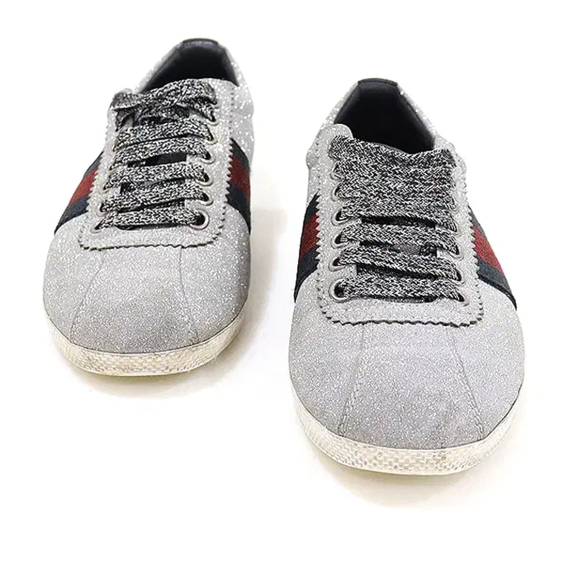 구찌 419544 메탈릭 밤비  WEB 여성 스니커즈 CO82866GU 상품이미지1