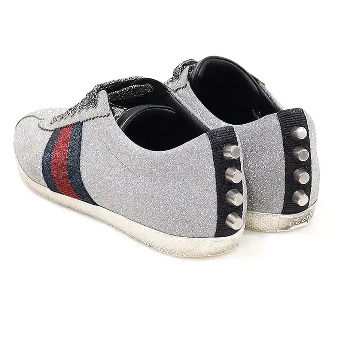 구찌 419544 메탈릭 밤비  WEB 여성 스니커즈 CO82866GU 상품이미지4