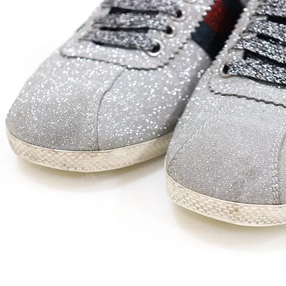 구찌 419544 메탈릭 밤비  WEB 여성 스니커즈 CO82866GU 상품이미지6