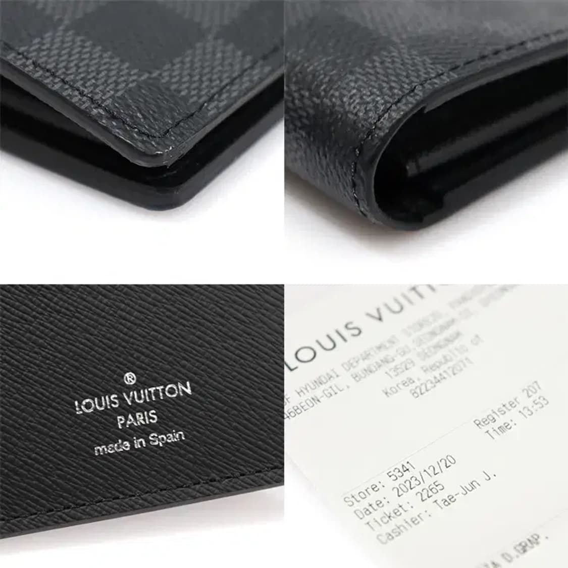 루이비통 N62665 그라파이트 브라짜 장지갑 CO22781LV 상품이미지7