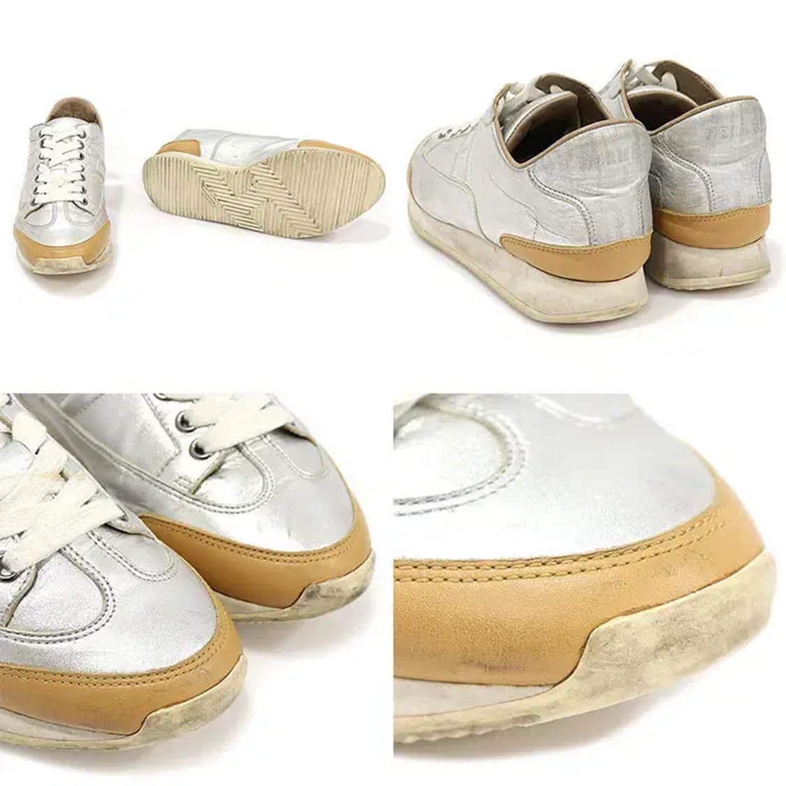 에르메스 실버 나파 브라운 GOAL 여성 스니커즈 CO19773HE 상품이미지5