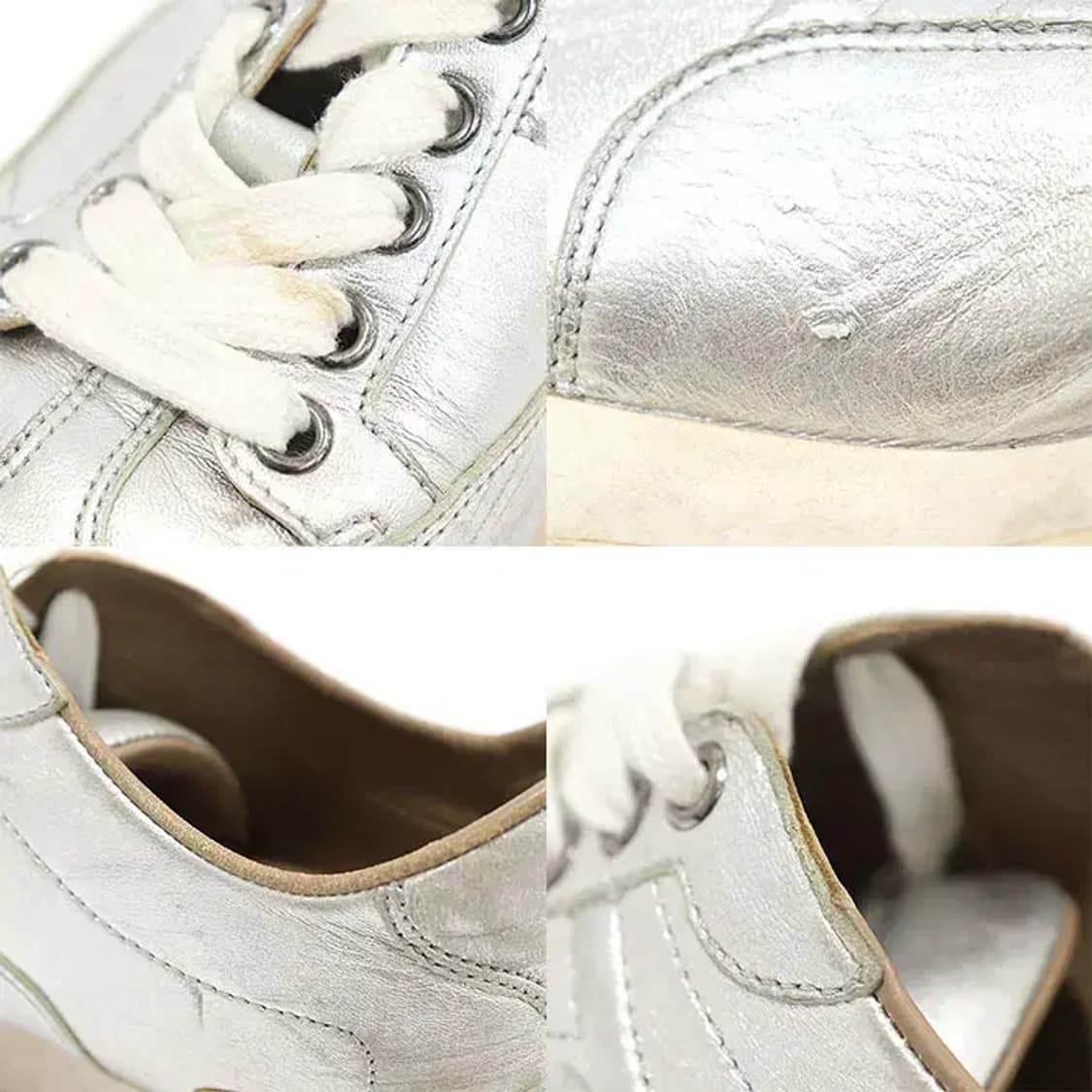 에르메스 실버 나파 브라운 GOAL 여성 스니커즈 CO19773HE 상품이미지6