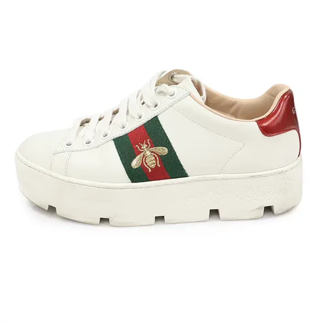 구찌  577573 WEB 꿀벌 에이스 여성 스니커즈 CO71877GU 상품이미지4