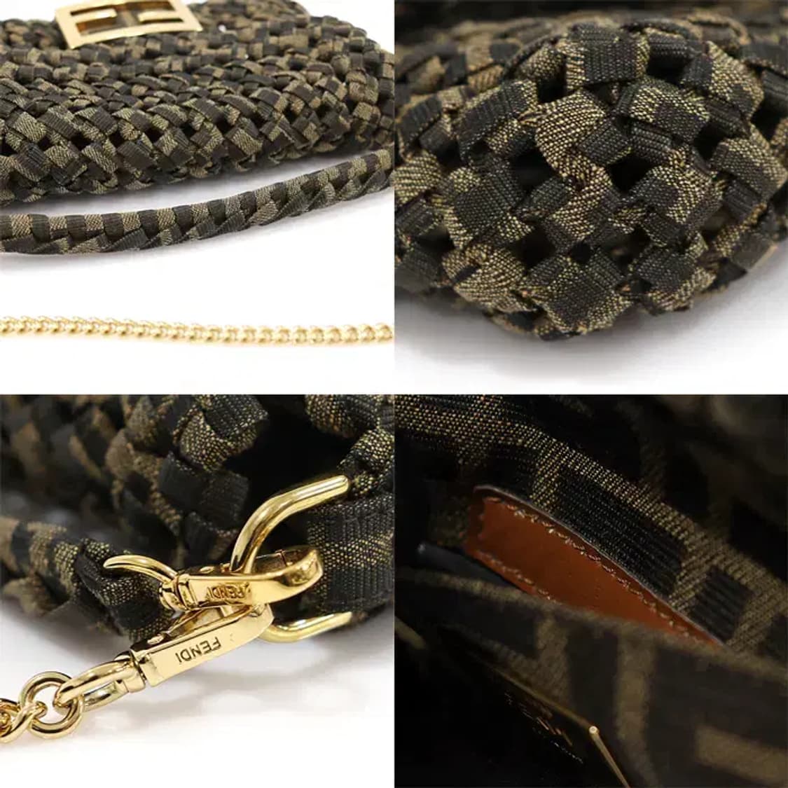 펜디 8BS017 자카드 우븐 바게트 미니 2WAY CO33015FD 상품이미지6