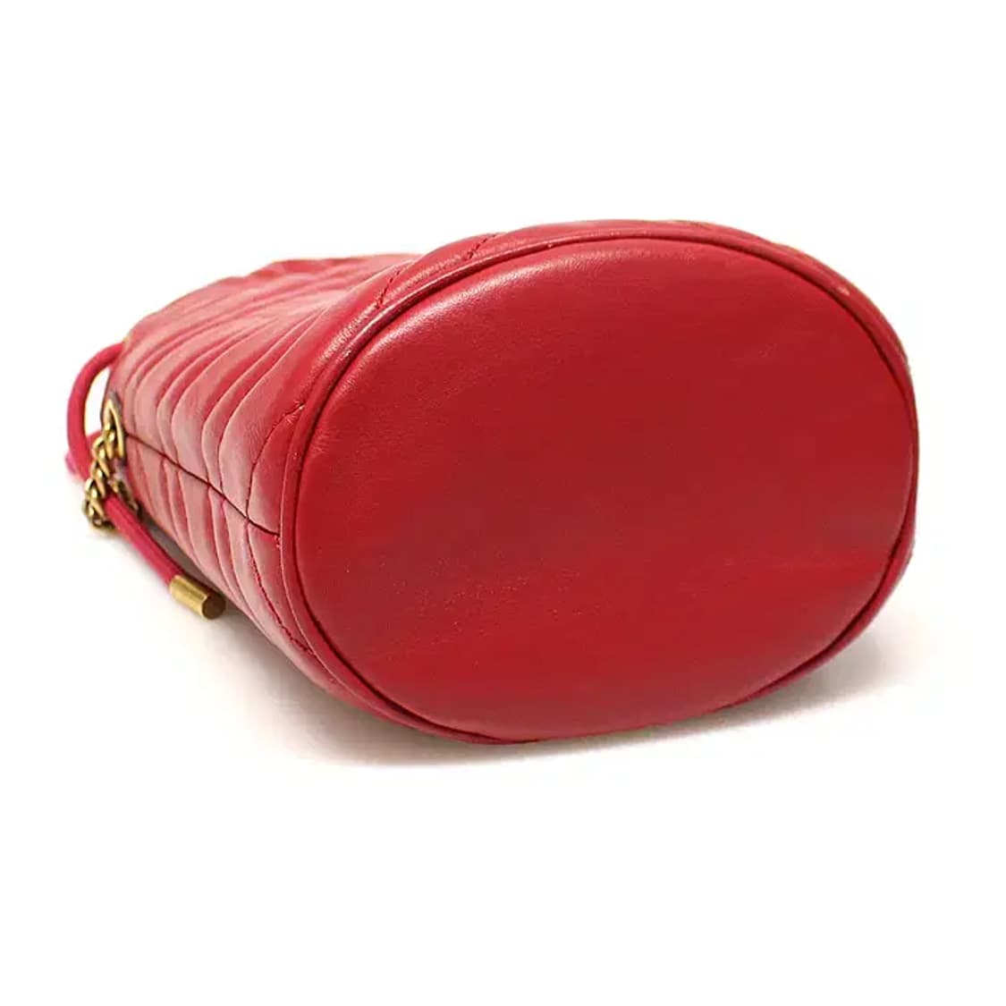 구찌 575163 마틀라세 쉐브론 마몽 미니 버킷 숄더백 13263GU 상품이미지5