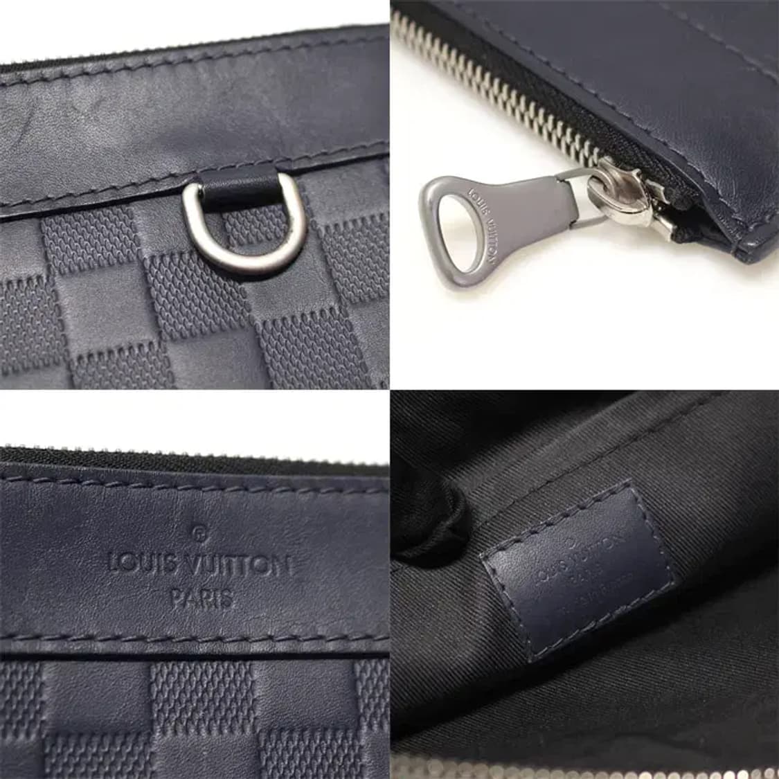 루이비통 N60116 네이비 다미에 아폴로 GM 클러치 35610LV 상품이미지7