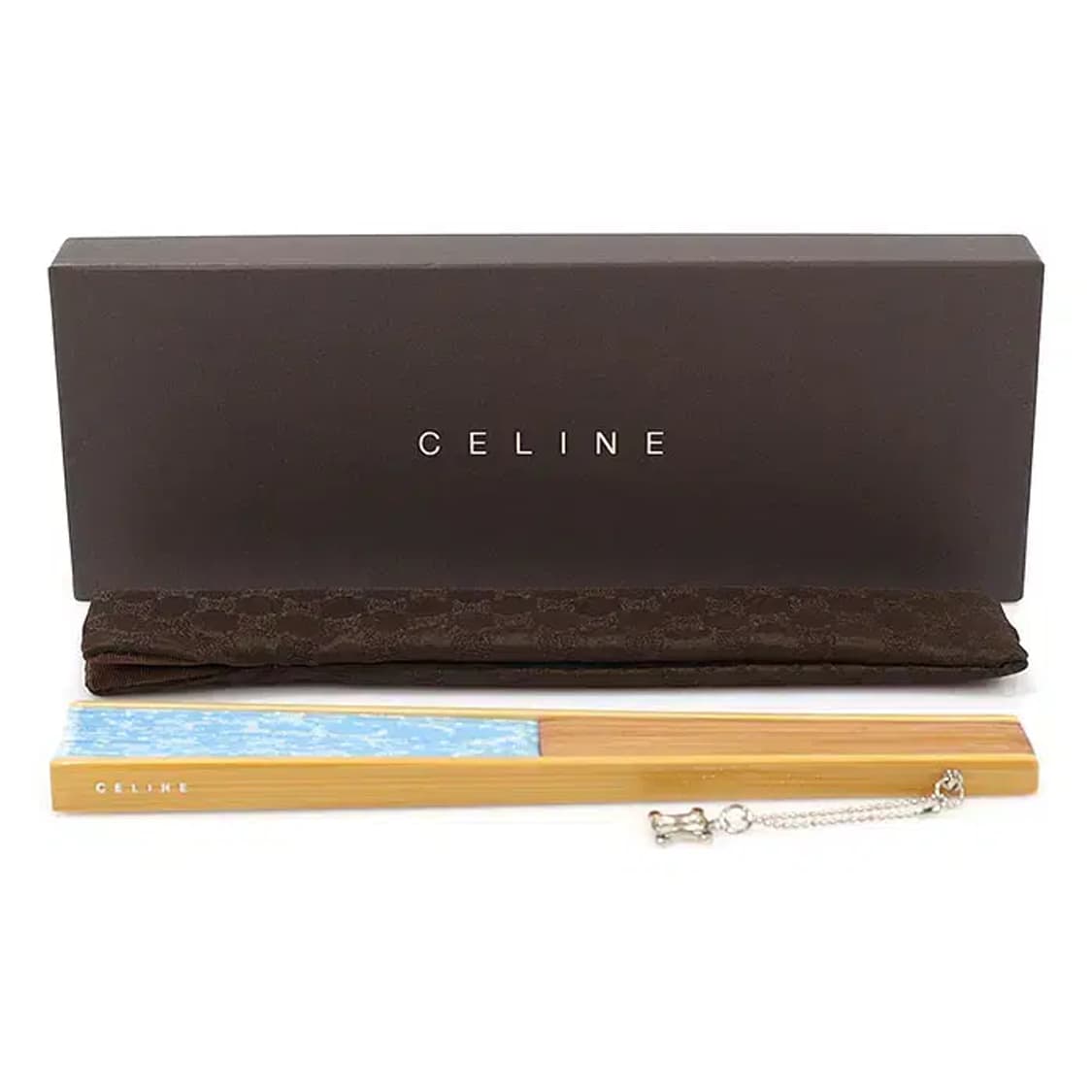 셀린느 109-5026-E 트리오페 펀칭 우드 부채 CO63603CE 상품이미지2