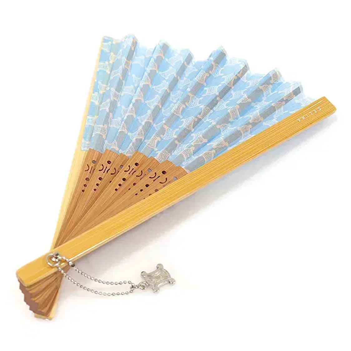 셀린느 109-5026-E 트리오페 펀칭 우드 부채 CO63603CE 상품이미지5