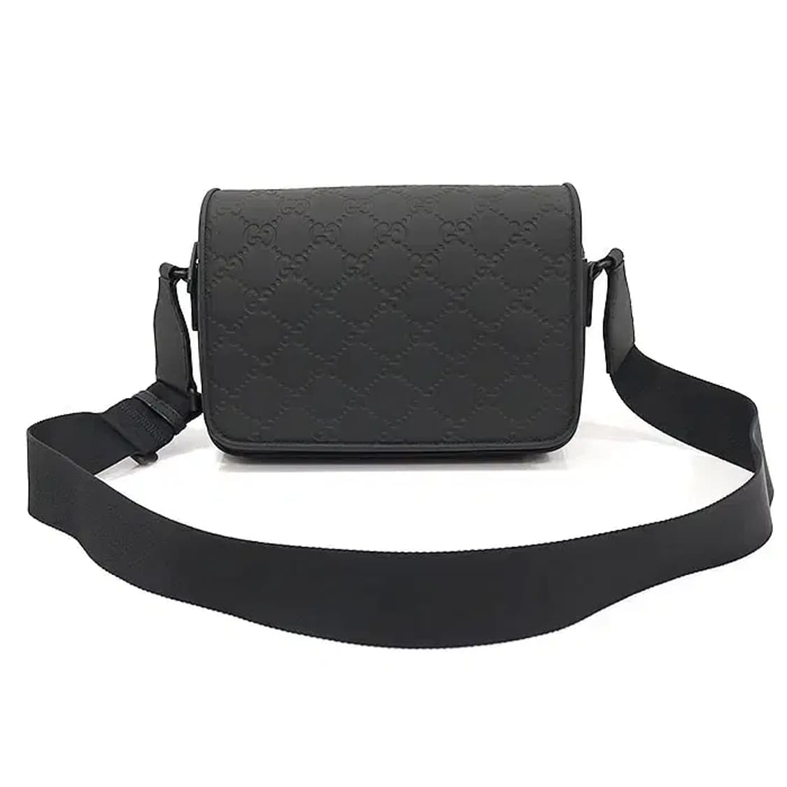 구찌 775097 러버 이펙트 레더 메신저 크로스백 CO56217GU 상품이미지1