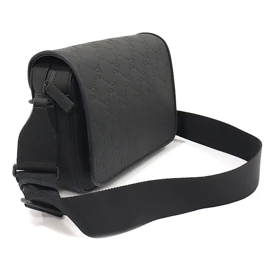 구찌 775097 러버 이펙트 레더 메신저 크로스백 CO56217GU 상품이미지3