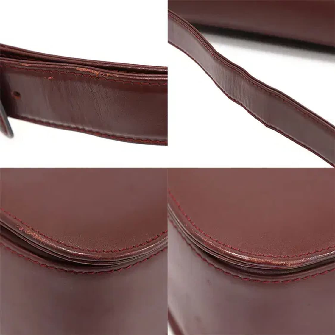 까르띠에 버건디 머스트 드 까르띠에 루비 라인 숄더백 CO14775CA 상품이미지5