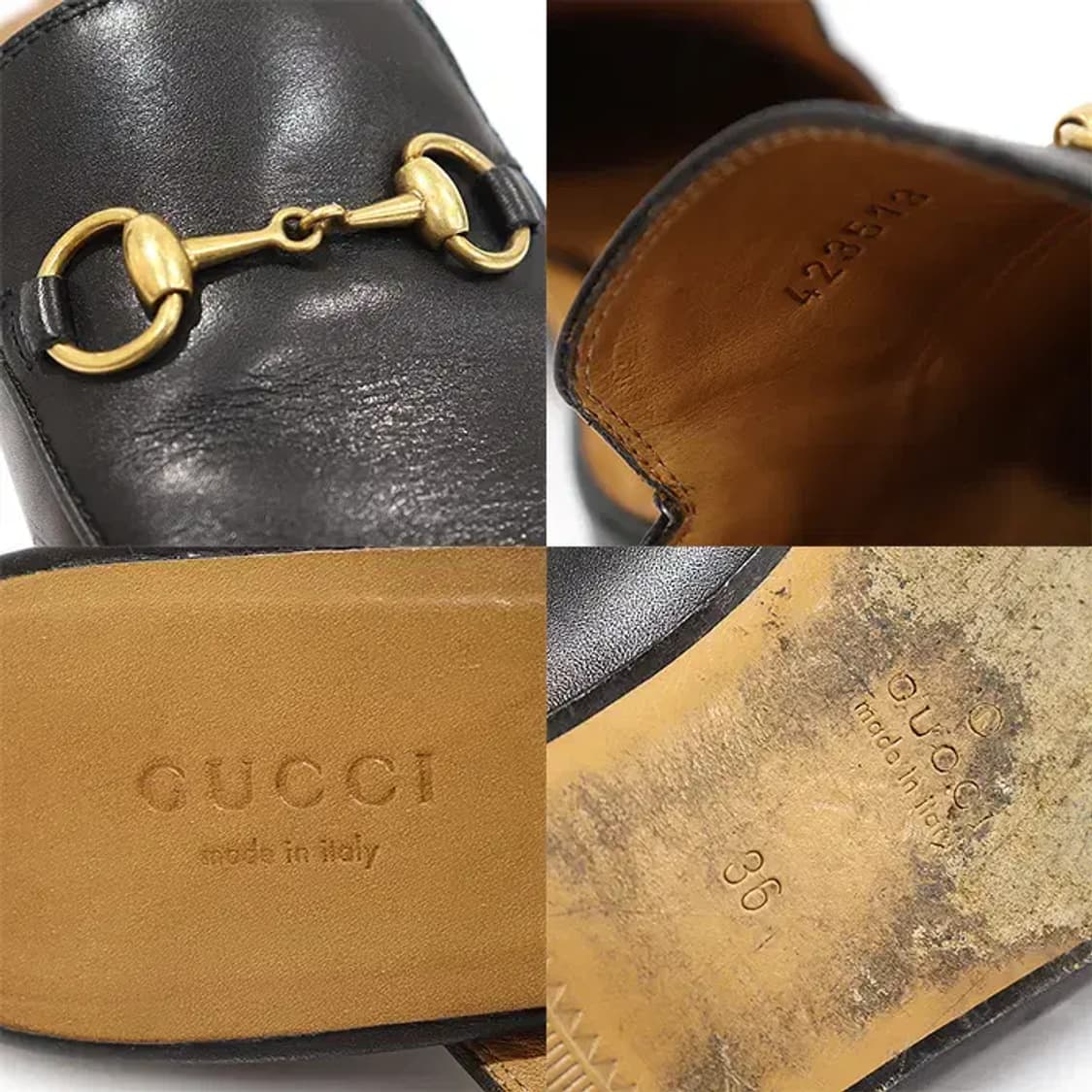 구찌 423513 홀스빗 프린스타운 여성 슬리퍼 CO76804GU 상품이미지7