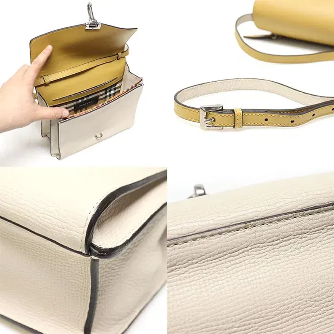 버버리 40764721 그레인 레더 맥켄 스몰 크로스백 EP54560BU 상품이미지6