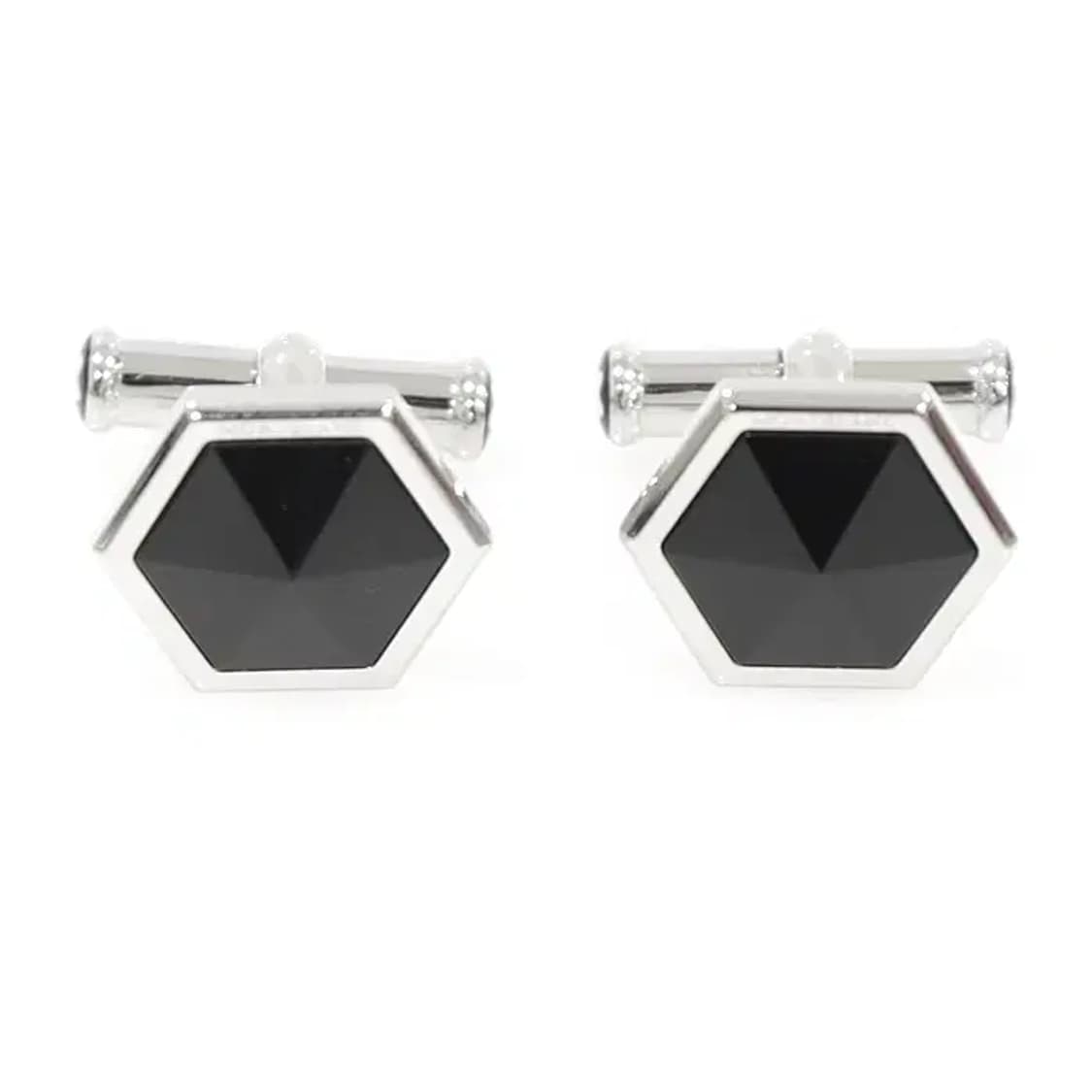 몽블랑 118599 스틸 오닉스 사토리얼 커프 링크스 CO03179MO 상품이미지1