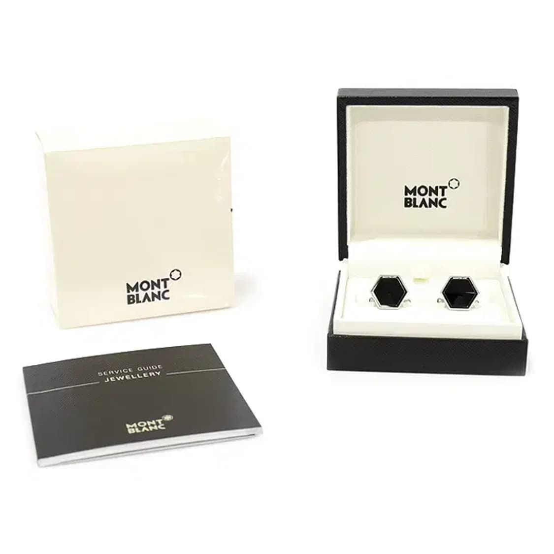 몽블랑 118599 스틸 오닉스 사토리얼 커프 링크스 CO03179MO 상품이미지2