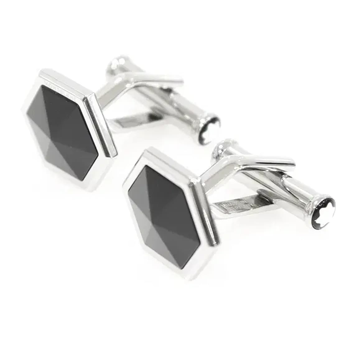 몽블랑 118599 스틸 오닉스 사토리얼 커프 링크스 CO03179MO 상품이미지3