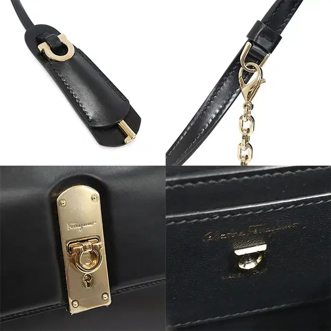 페라가모 21 H647 간치니 박시즈 스몰 2WAY EP90684FE 상품이미지7