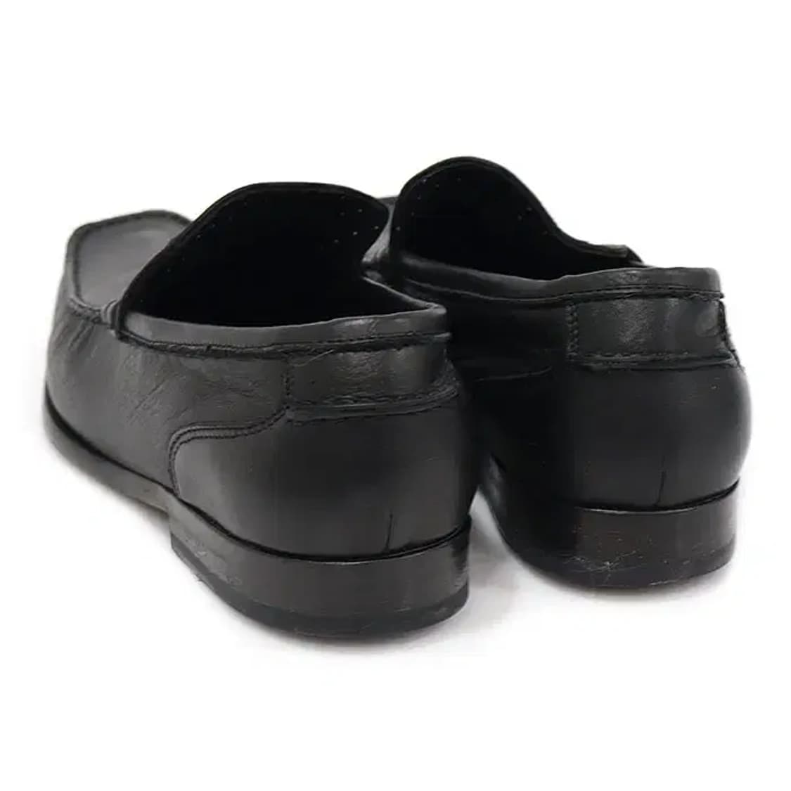 지방시 블랙 레더 메탈 4G 로고 장식 남성 로퍼 CO36210GI 상품이미지4