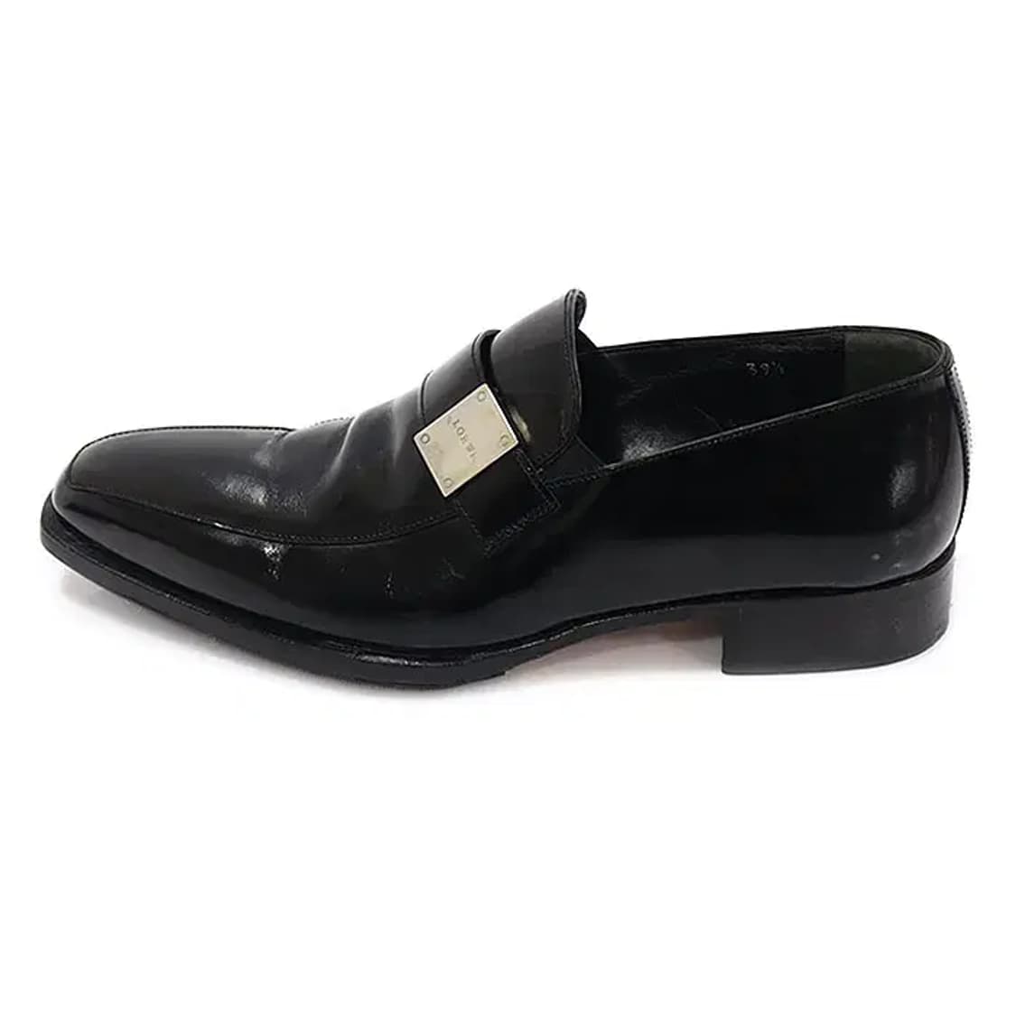 로에베 블랙 유광 레더 은장 로고 남성 로퍼 CO71970LO 상품이미지3