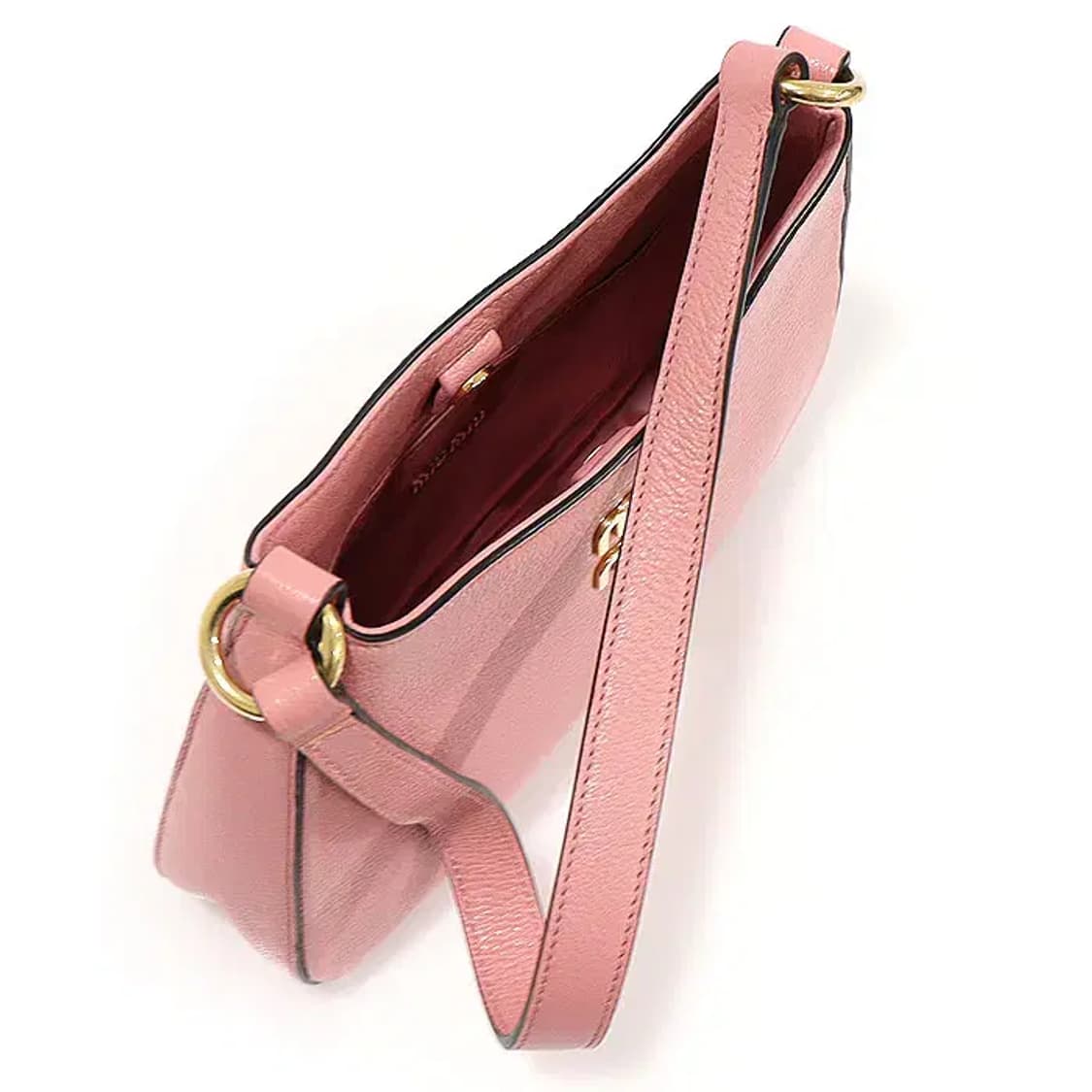 미우미우 5BC105 로사 핑크 마드라스 호보 숄더백 EP50219MIU 상품이미지5