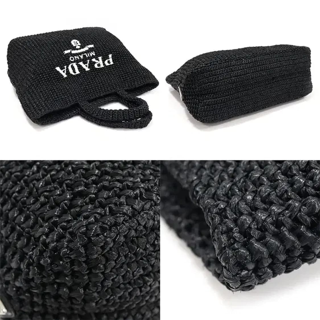 프라다 1BG392 라피아 이펙트 크로셰 토트백 EP53487PR 상품이미지6