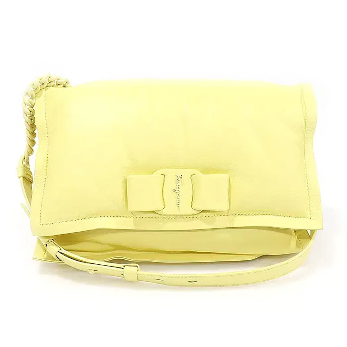 페라가모 21 I287 패딩 바라 보우 비바 숄더백 EP39157FE 상품이미지1