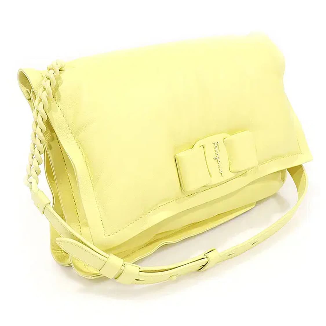 페라가모 21 I287 패딩 바라 보우 비바 숄더백 EP39157FE 상품이미지2