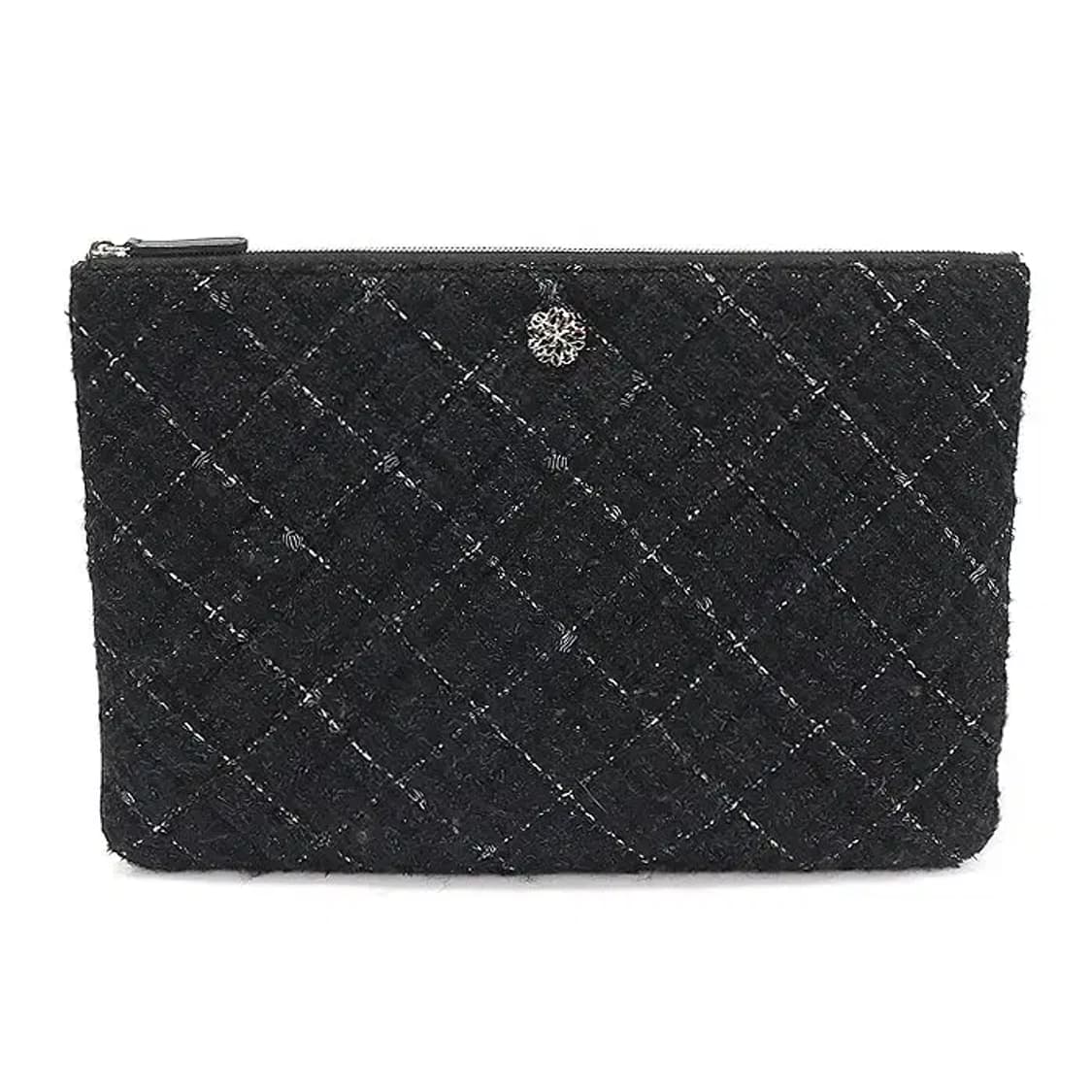 샤넬 트위드 램스킨 라지 클러치 (22번대) EP47656CH 상품이미지1