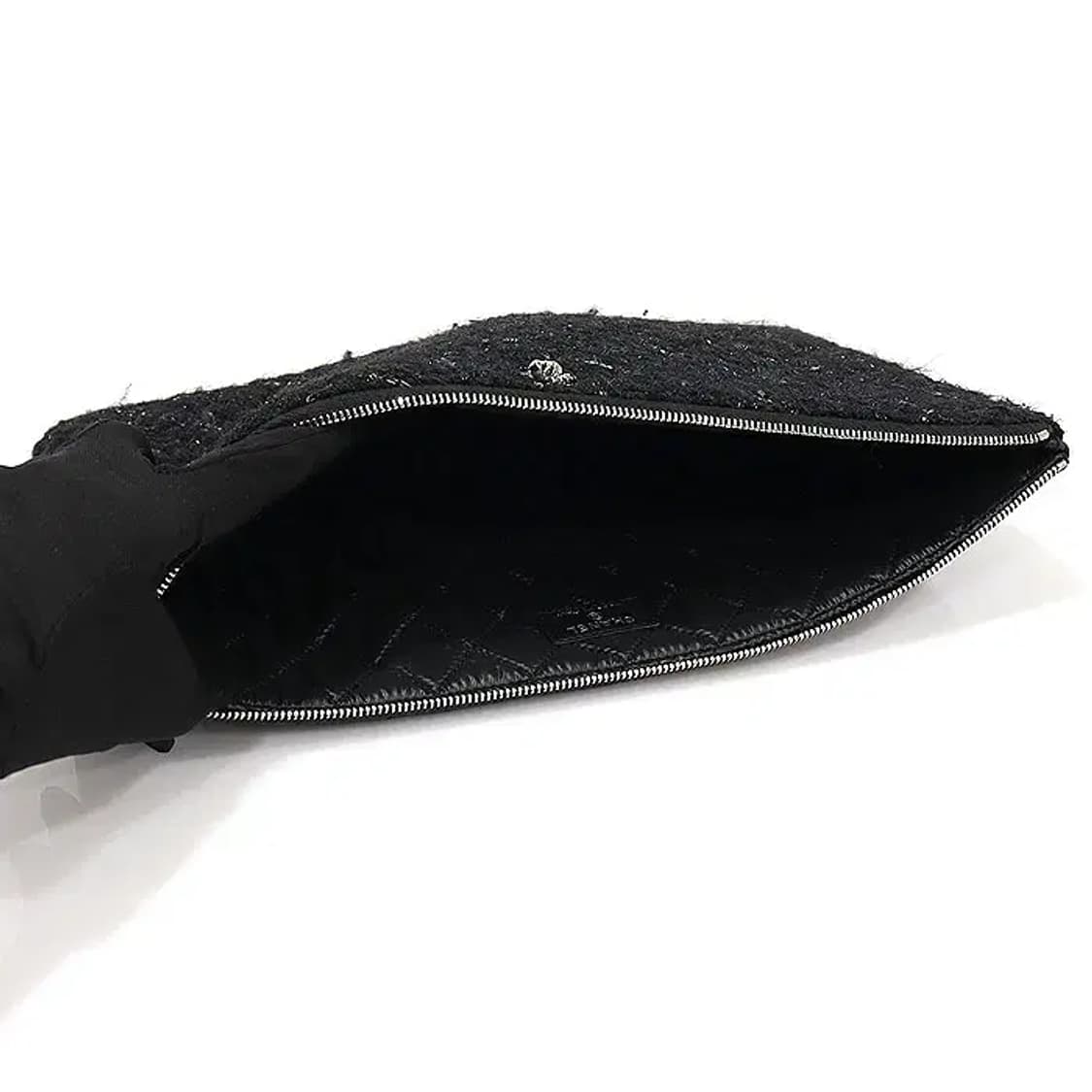 샤넬 트위드 램스킨 라지 클러치 (22번대) EP47656CH 상품이미지5