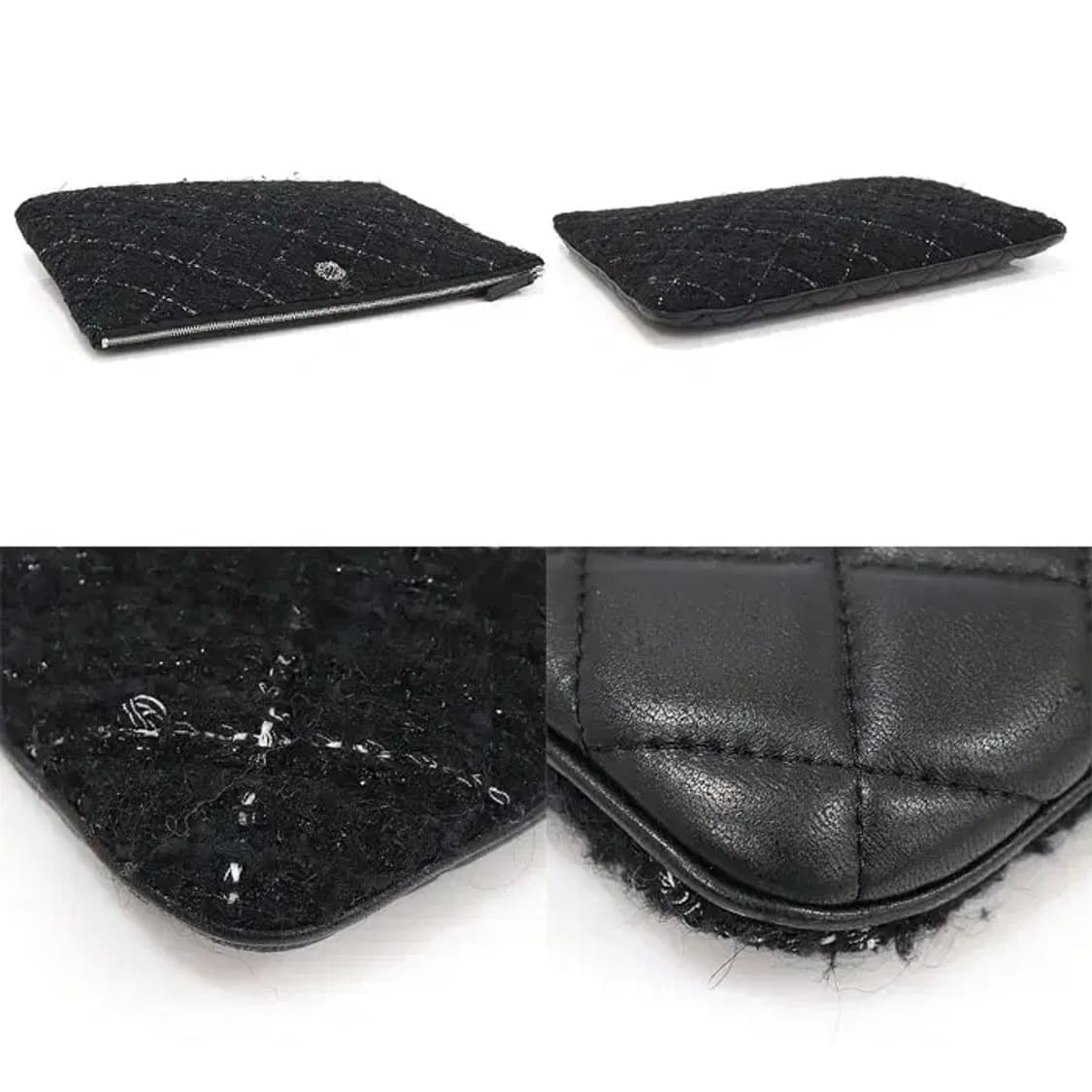 샤넬 트위드 램스킨 라지 클러치 (22번대) EP47656CH 상품이미지6