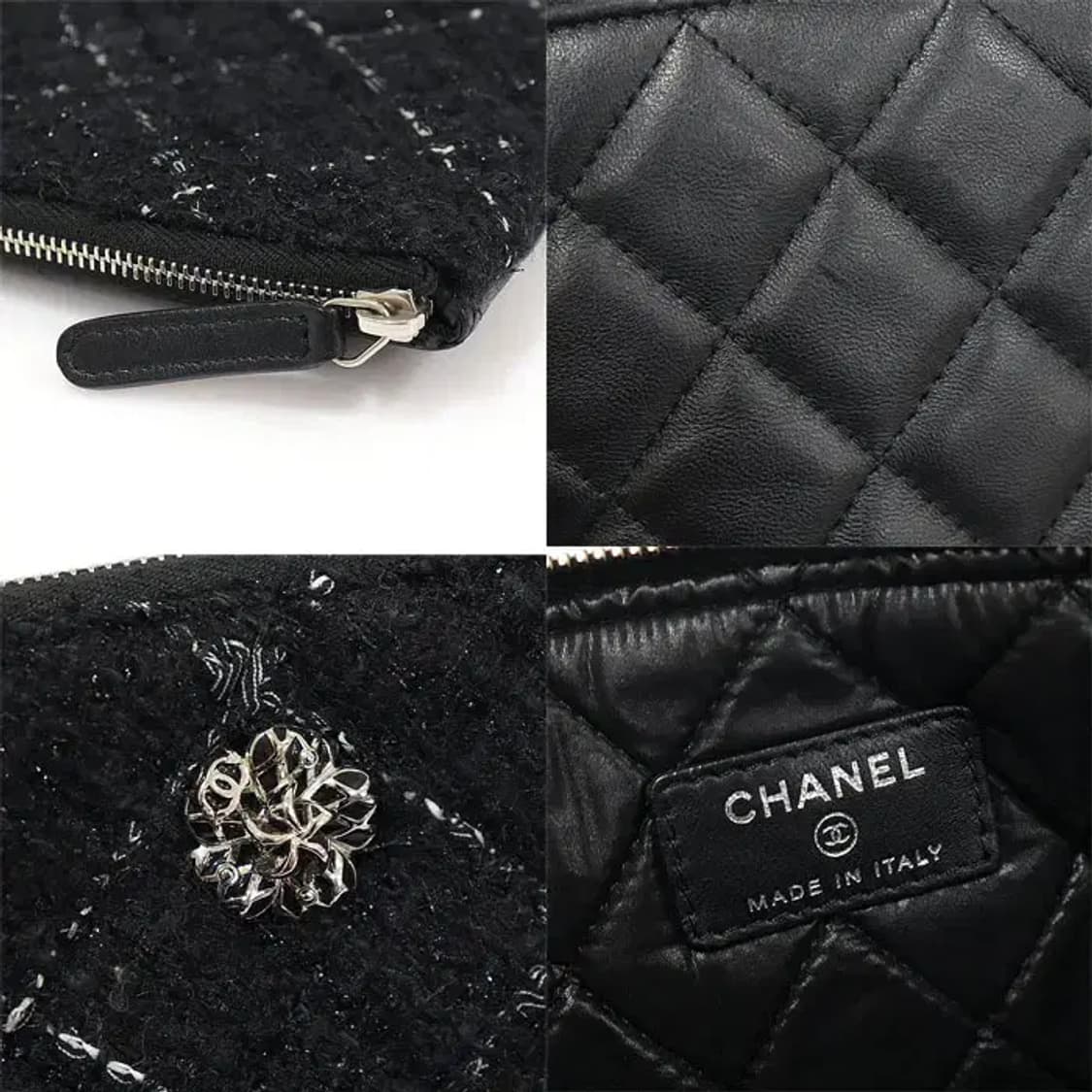 샤넬 트위드 램스킨 라지 클러치 (22번대) EP47656CH 상품이미지7