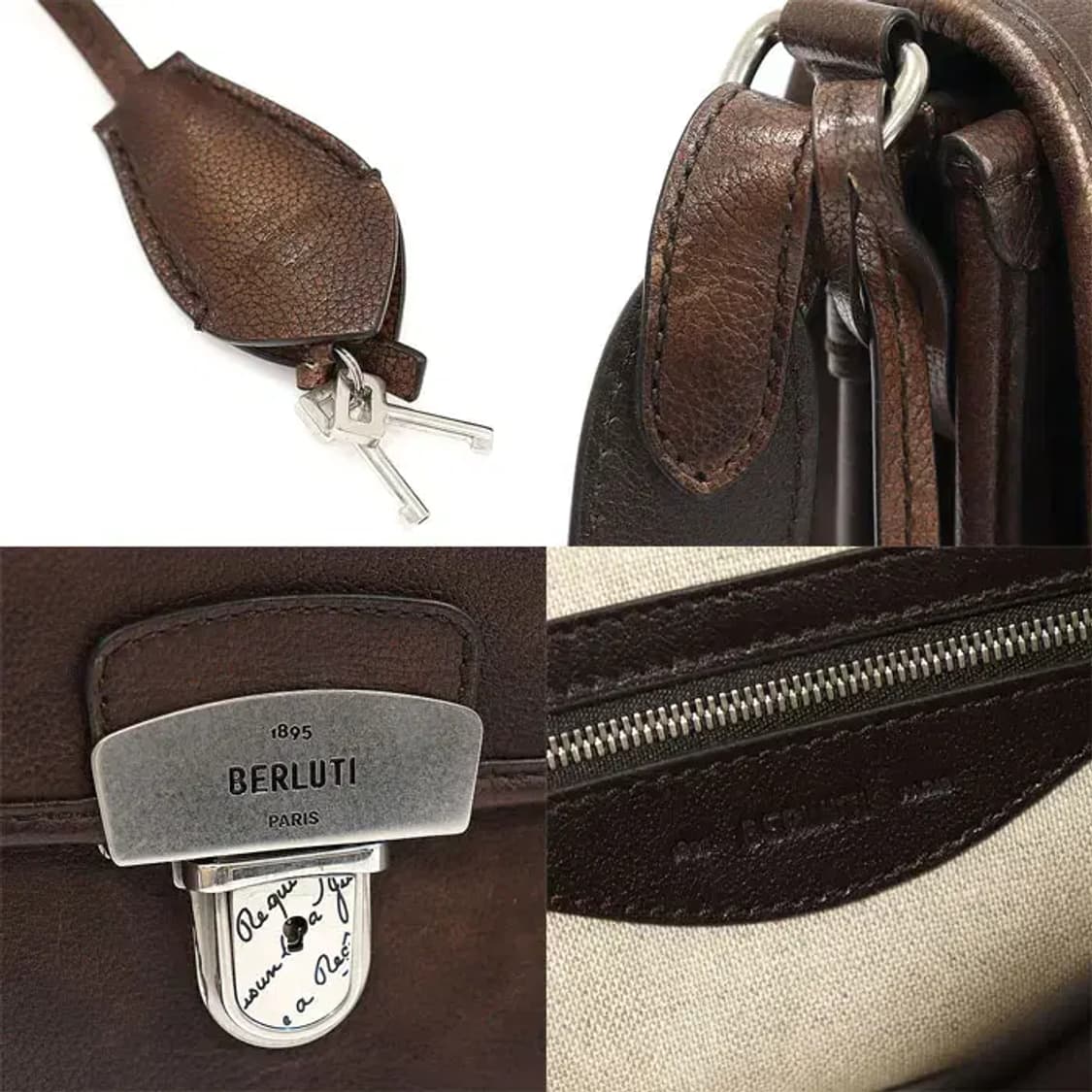 벨루티 261062 포스티노PM 브리프케이스 크로스백 CO54679ETC 상품이미지7