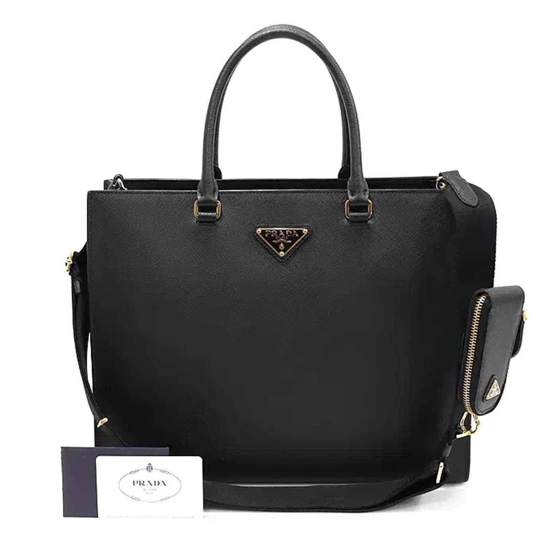 프라다 1BA335 사피아노 럭스 라지 토트 2WAY EP10346PR 상품이미지2