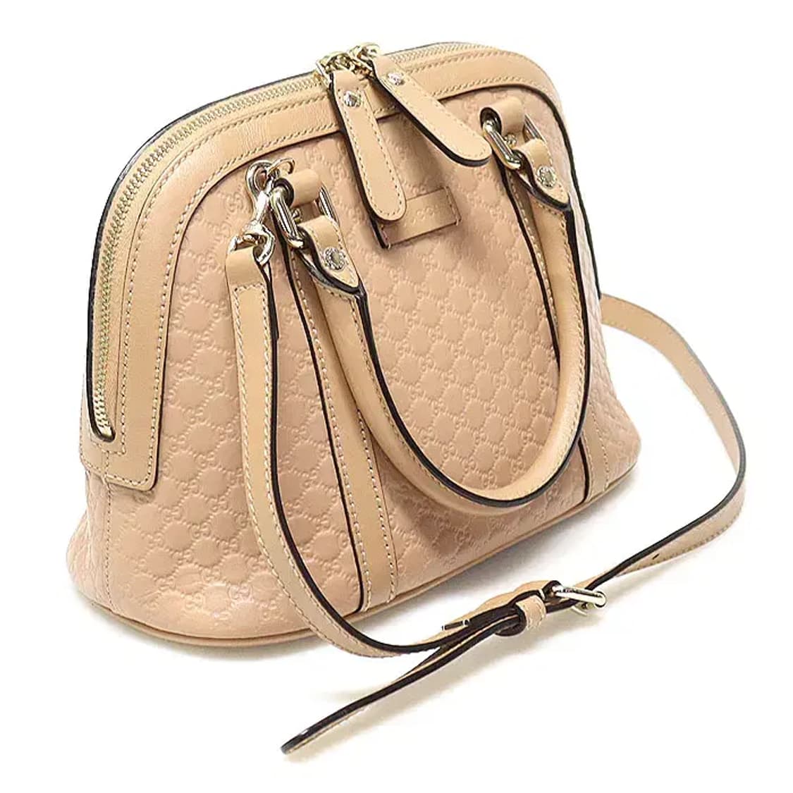 구찌 449654 베이지 마이크로 씨마 미니돔 2WAY EP23492GU 상품이미지3