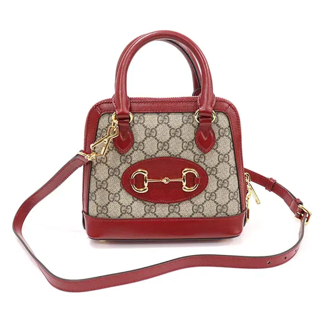 구찌 640716 캔버스 홀스빗 1955 미니 탑 핸들 EP43268GU 상품이미지1