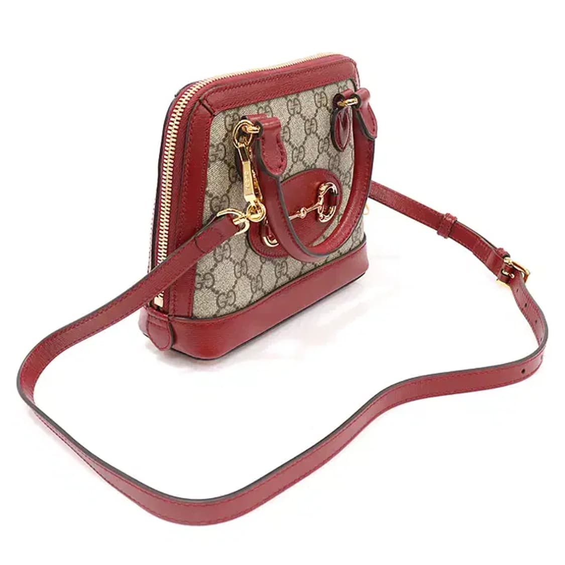 구찌 640716 캔버스 홀스빗 1955 미니 탑 핸들 EP43268GU 상품이미지3