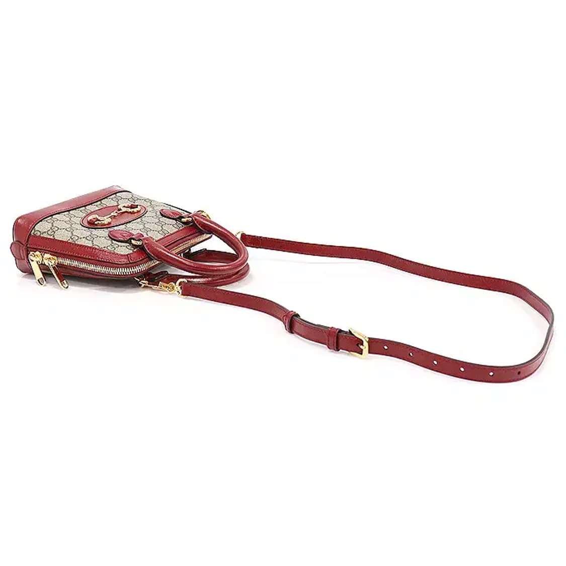 구찌 640716 캔버스 홀스빗 1955 미니 탑 핸들 EP43268GU 상품이미지4