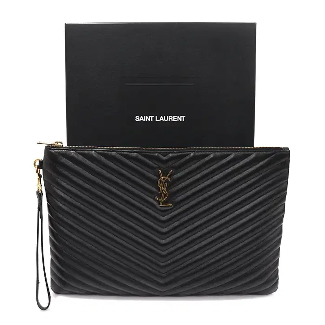 생로랑 440222 마틀라세 모노그램 스트랩 클러치 EP10365YSL 상품이미지2
