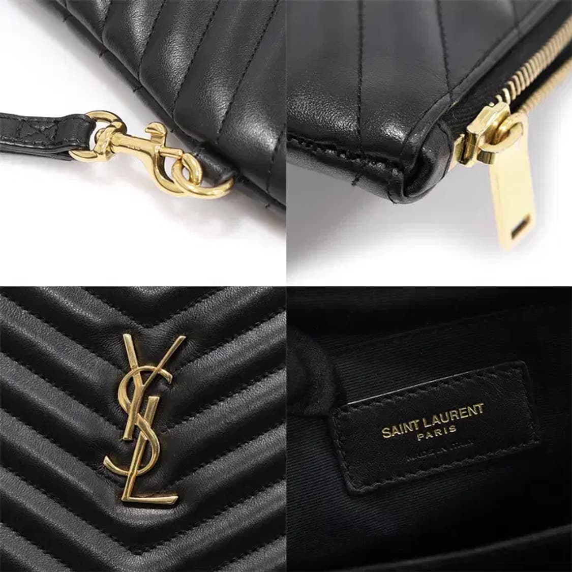 생로랑 440222 마틀라세 모노그램 스트랩 클러치 EP10365YSL 상품이미지7