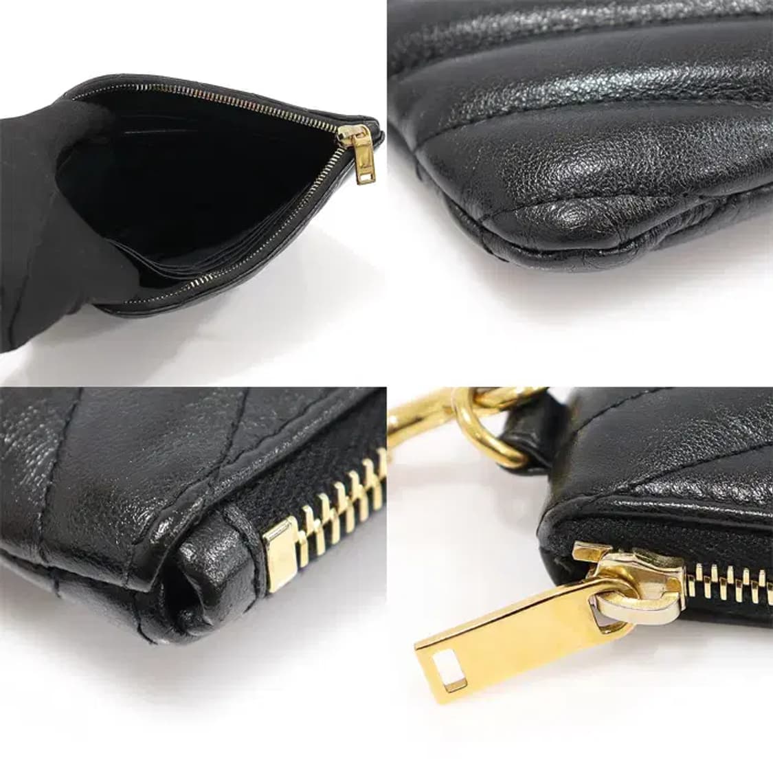 생로랑 379039 블랙 마틀라세 스트랩 클러치 CO70142YSL 상품이미지6