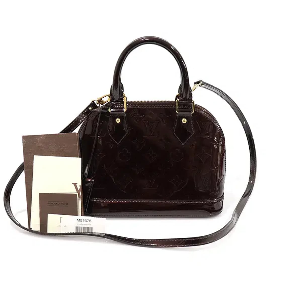 루이비통 M91678 모노그램 베르니 알마 BB EP48745LV 상품이미지2