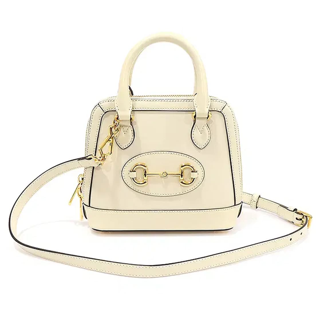 구찌 640716 화이트 홀스빗 1955 미니 탑 핸들 EP75381GU 상품이미지1